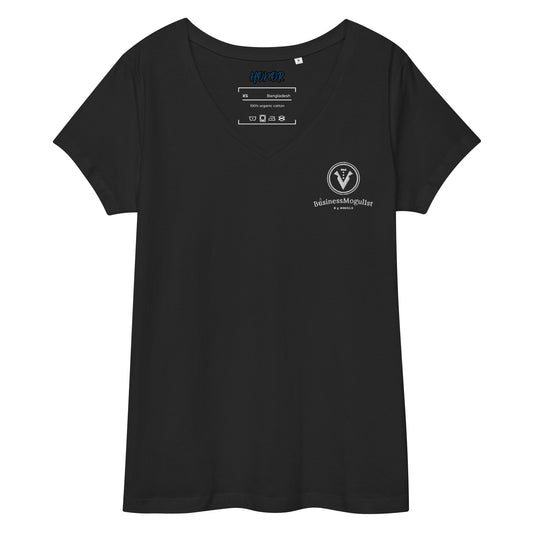 Women’s fitted v-neck t-shirt